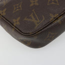 LOUIS VUITTON Monogram Pochette Accessoires Accessory Pouch M51980 Auth 186449-15