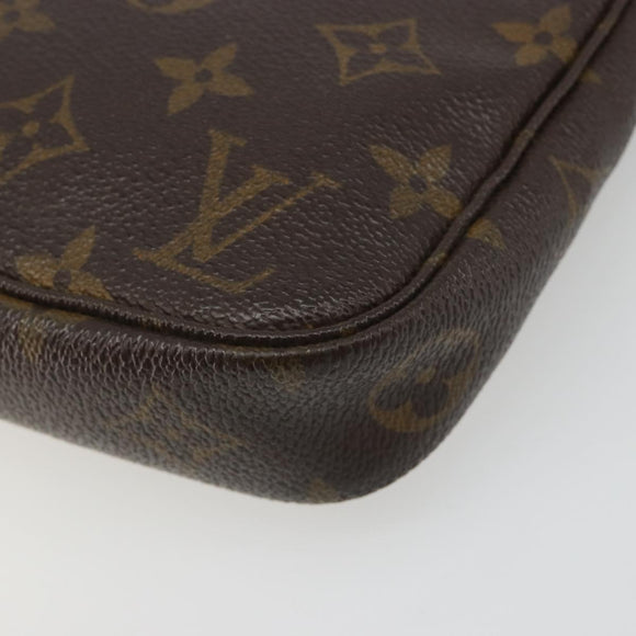 LOUIS VUITTON Monogram Pochette Accessoires Accessory Pouch M51980 Auth 186449