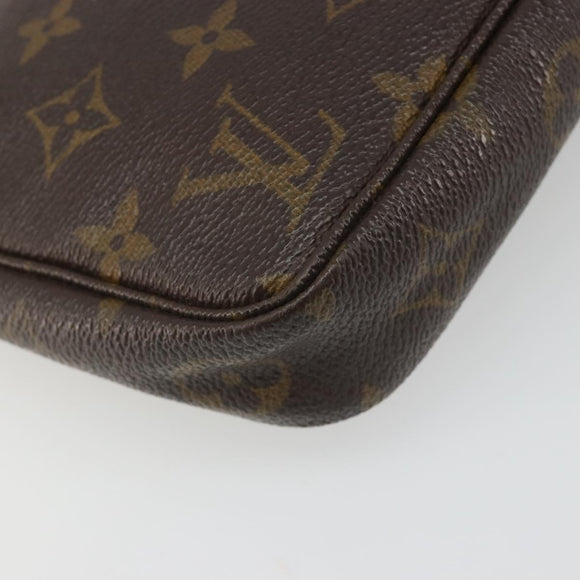 LOUIS VUITTON Monogram Pochette Accessoires Accessory Pouch M51980 Auth 186449