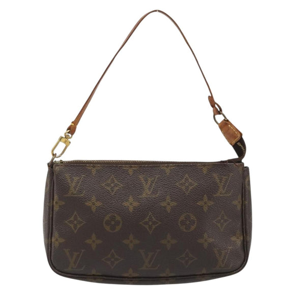 LOUIS VUITTON Monogram Pochette Accessoires Accessory Pouch M51980 Auth 186449