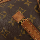 LOUIS VUITTON Monogram Sac Souple 35 Boston Bag M41626 LV Auth 186451-9