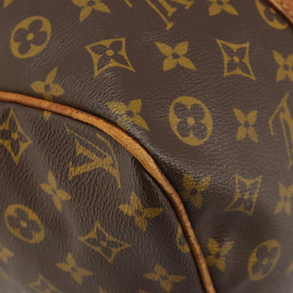 LOUIS VUITTON Monogram Sac Souple 35 Boston Bag M41626 LV Auth 186451