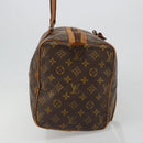 LOUIS VUITTON Monogram Sac Souple 35 Boston Bag M41626 LV Auth 186451-3