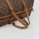LOUIS VUITTON Monogram Sac Souple 35 Boston Bag M41626 LV Auth 186451-7