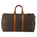 LOUIS VUITTON Monogram Keepall 45 Boston Bag M41428 LV Auth 186452-3