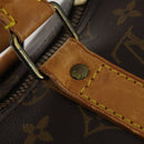 LOUIS VUITTON Monogram Keepall 50 Boston Bag M41426 LV Auth 186453-9