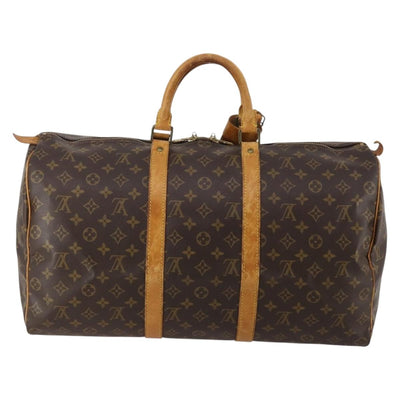 LOUIS VUITTON Monogram Keepall 50 Boston Bag M41426 LV Auth 186453 - 0