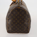 LOUIS VUITTON Monogram Keepall 50 Boston Bag M41426 LV Auth 186453-3