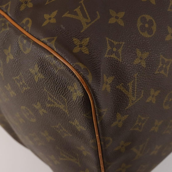 LOUIS VUITTON Monogram Sac Souple 55 Boston Bag M41622 LV Auth 186454