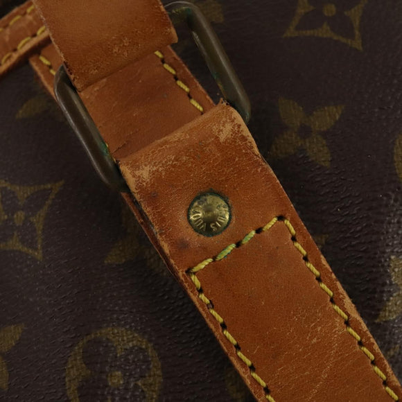 LOUIS VUITTON Monogram Sac Souple 55 Boston Bag M41622 LV Auth 186454