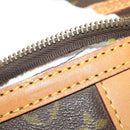 LOUIS VUITTON Monogram Sac Souple 55 Boston Bag M41622 LV Auth 186454-10