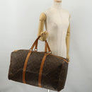 LOUIS VUITTON Monogram Sac Souple 55 Boston Bag M41622 LV Auth 186454-23