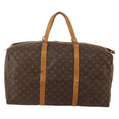 LOUIS VUITTON Monogram Sac Souple 55 Boston Bag M41622 LV Auth 186454 - 0