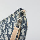 Christian Dior Trotter Canvas Saddle Accessory Pouch PVC Navy Auth 186458V-9