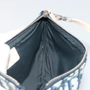 Christian Dior Trotter Canvas Saddle Accessory Pouch PVC Navy Auth 186458V-19