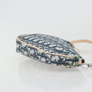 Christian Dior Trotter Canvas Saddle Accessory Pouch PVC Navy Auth 186458V-3