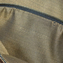 FENDI Zucca Canvas Mamma Baguette Shoulder Bag Black Brown Auth 186461V-12