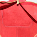 LOUIS VUITTON Epi Keepall 55 Boston Bag Red M42957 LV Auth 186468A-21