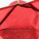 LOUIS VUITTON Epi Keepall 55 Boston Bag Red M42957 LV Auth 186468A-22