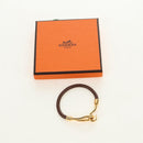 HERMES Jumbo Bracelet Leather Brown Auth 186481V-15