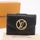 LOUIS VUITTON Portefeuille LV Pont Neuf Compact Leather M69175 Auth 186544M-12