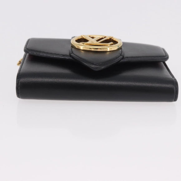 LOUIS VUITTON Portefeuille LV Pont Neuf Compact Leather M69175 Auth 186544M