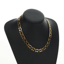 Christian Dior Necklace metal Gold Auth 186549M-12