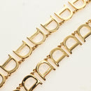 Christian Dior Necklace metal Gold Auth 186549M-3