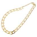 Christian Dior Necklace metal Gold Auth 186549M-6