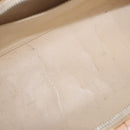 CHANEL Puzzle Hand Bag Leather Pink Silver CC Auth 186552-9