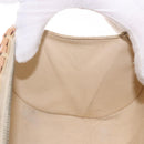 CHANEL Puzzle Hand Bag Leather Pink Silver CC Auth 186552-21