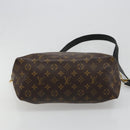 LOUIS VUITTON Monogram Flower Zipped Tote MM Tote Bag 2way M44360 Auth 186554A-5