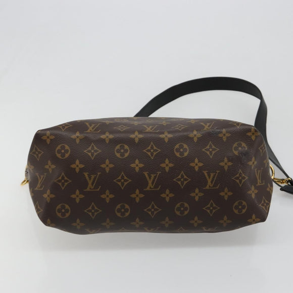 LOUIS VUITTON Monogram Flower Zipped Tote MM Tote Bag 2way M44360 Auth 186554A