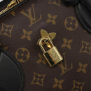 LOUIS VUITTON Monogram Flower Zipped Tote MM Tote Bag 2way M44360 Auth 186554A-20