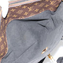 LOUIS VUITTON Monogram Flower Zipped Tote MM Tote Bag 2way M44360 Auth 186554A-27