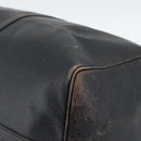 LOUIS VUITTON Epi Keepall 50 Boston Bag Black M42962 LV Auth 186562-8