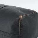 LOUIS VUITTON Epi Keepall 50 Boston Bag Black M42962 LV Auth 186562-16