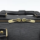 LOUIS VUITTON Epi Keepall 50 Boston Bag Black M42962 LV Auth 186562-9