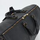 LOUIS VUITTON Epi Keepall 50 Boston Bag Black M42962 LV Auth 186562-6