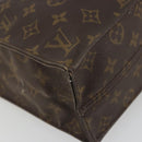 LOUIS VUITTON Monogram Sac Plat Hand Bag M51140 LV Auth 186568-16