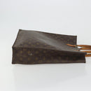 LOUIS VUITTON Monogram Sac Plat Hand Bag M51140 LV Auth 186568-3
