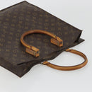 LOUIS VUITTON Monogram Sac Plat Hand Bag M51140 LV Auth 186568-6