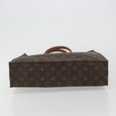 LOUIS VUITTON Monogram Sac Plat Hand Bag M51140 LV Auth 186568-5