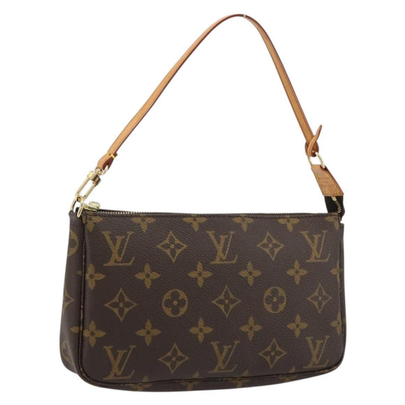 LOUIS VUITTON Monogram Pochette Accessoires Pouch M51980 LV Auth 186571SAV