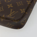 LOUIS VUITTON Monogram Pochette Accessoires Pouch M51980 LV Auth 186571SAV-14