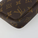 LOUIS VUITTON Monogram Pochette Accessoires Pouch M51980 LV Auth 186571SAV-15