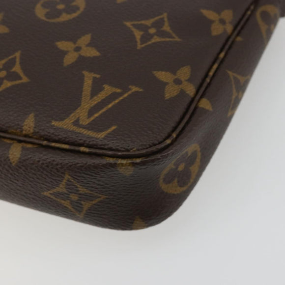 LOUIS VUITTON Monogram Pochette Accessoires Pouch M51980 LV Auth 186571SAV