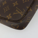 LOUIS VUITTON Monogram Pochette Accessoires Pouch M51980 LV Auth 186571SAV-17