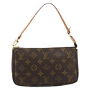 LOUIS VUITTON Monogram Pochette Accessoires Pouch M51980 LV Auth 186571SAV-13
