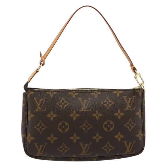 LOUIS VUITTON Monogram Pochette Accessoires Pouch M51980 LV Auth 186571SAV